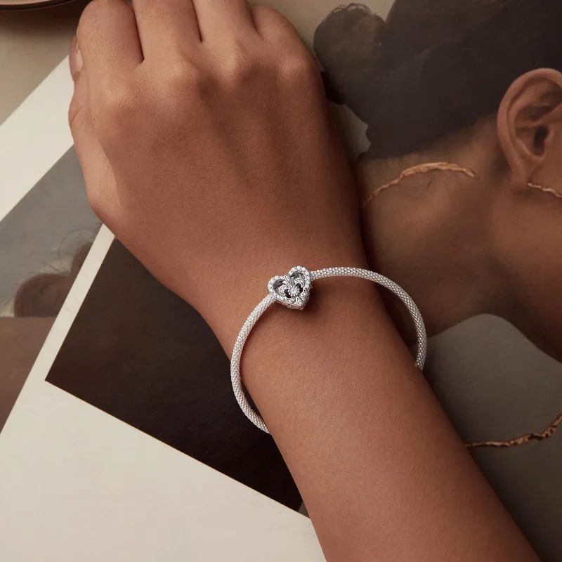 (kép) Pandora stílusú vintage írisz Charm - BSC1022 - Megtekintés 6