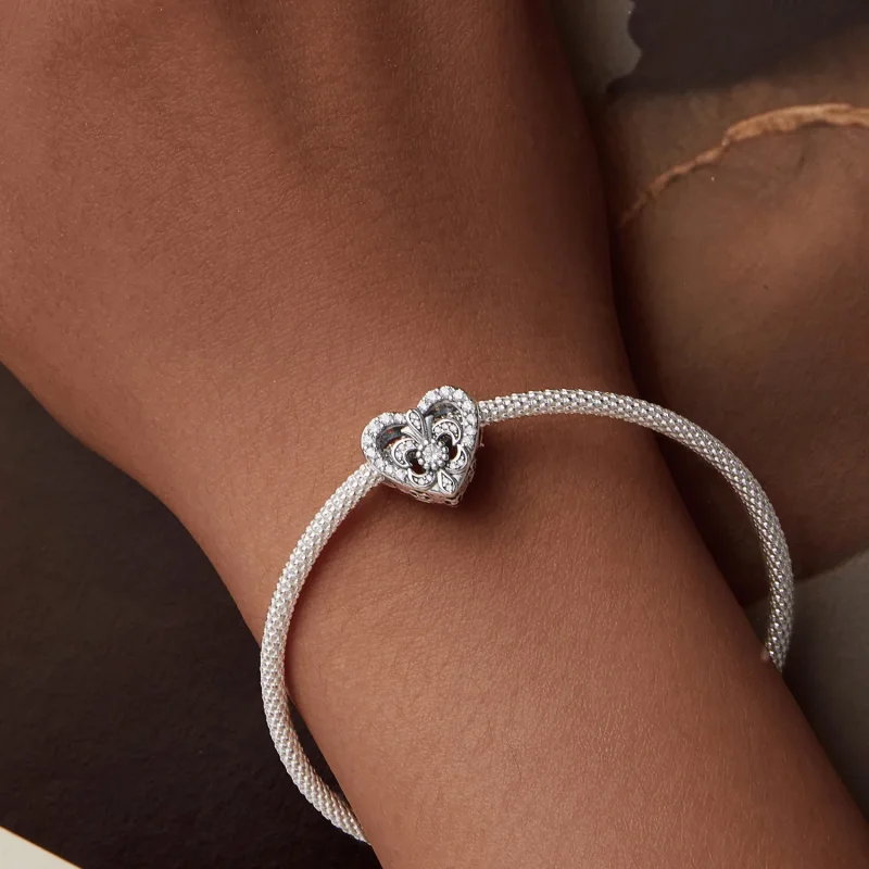 (kép) Pandora stílusú vintage írisz Charm - BSC1022 - Megtekintés 7