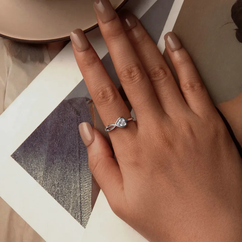 (kép) PANDORA Style Infinity Ring - BSR550 - Megtekintés 4