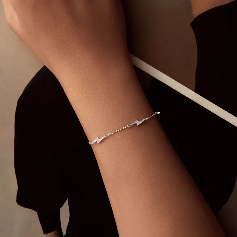 (kép) Pandora Style varázslatos Pandora stílusú villám karkötőt - BSB181 - Megtekintés 5