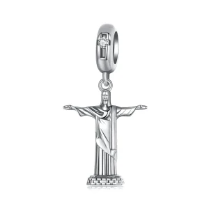 PANDORA stílusú, Krisztus, a Megváltó medál - SCC2875 (kép) PANDORA stílusú, Krisztus, a Megváltó medál - SCC2875
