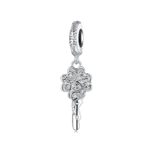 (kép) PANDORA stílusú Lucky Key medál - SCC2850
