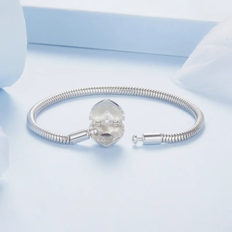 (kép) PANDORA stílusú Star Heart Basic karkötő - BSB196 - Megtekintés 5