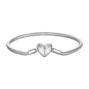 (kép) PANDORA stílusú Star Heart Basic karkötő - BSB196