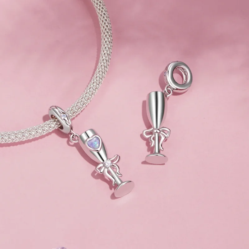 (kép) PANDORA stílusú vintage serleg medál - SCC2889 - Megtekintés 4
