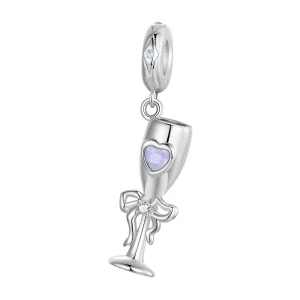 PANDORA stílusú vintage serleg medál - SCC2889 (kép) PANDORA stílusú vintage serleg medál - SCC2889