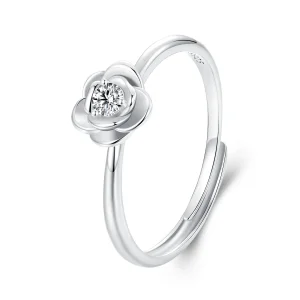 (kép) PANDORA Style 0,1 karátos moissanite rózsagyűrű (egy tanúsítvánnyal) - MSR054-E