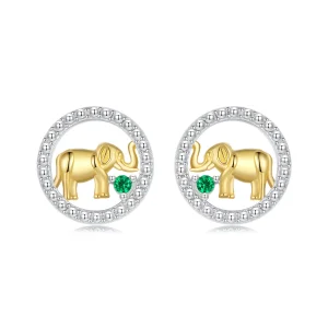 PANDORA Style Arany elefánt fülbevaló - SCE1794 (kép) PANDORA Style Arany elefánt fülbevaló - SCE1794