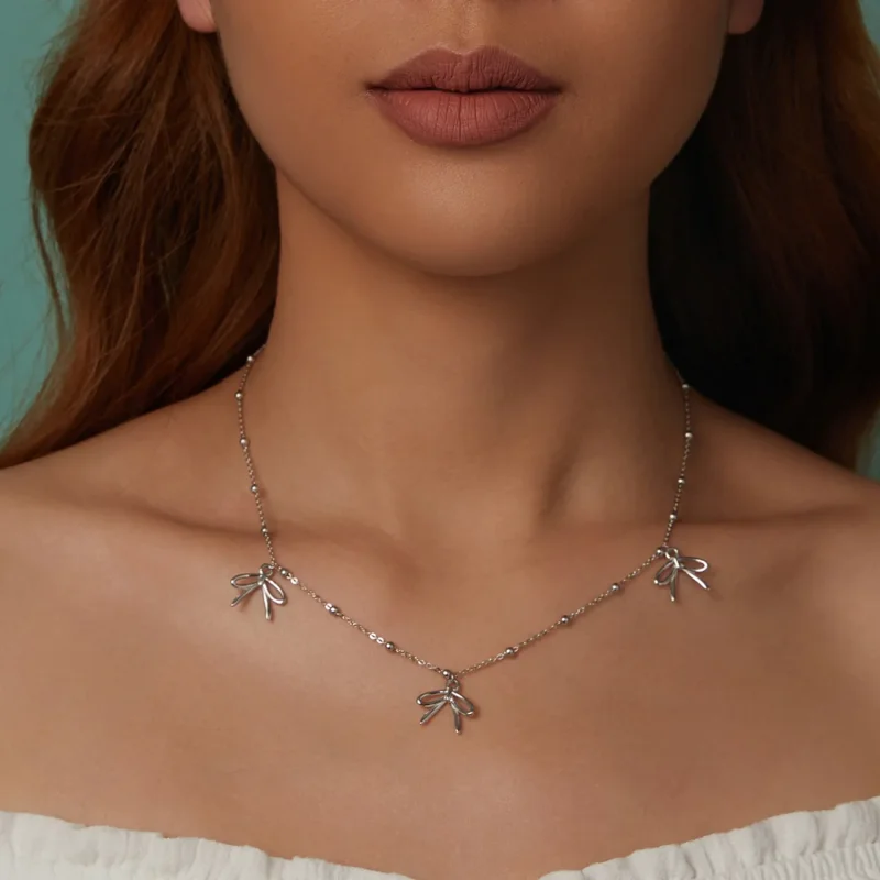 (kép) PANDORA Style Bow nyaklánc - SCN529 - Megtekintés 8