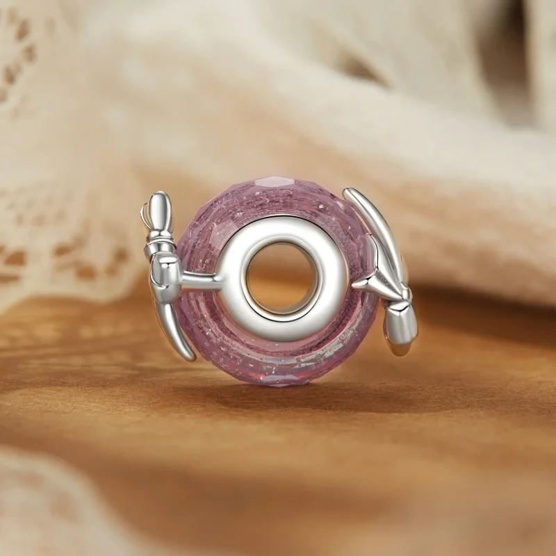 (kép) PANDORA Style Bowknot üveggyöngyök - BSC1057 - Megtekintés 3