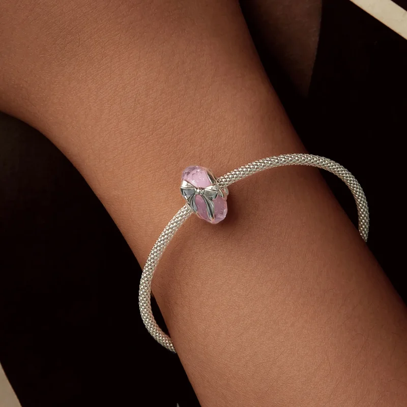 (kép) PANDORA Style Bowknot üveggyöngyök - BSC1057 - Megtekintés 6
