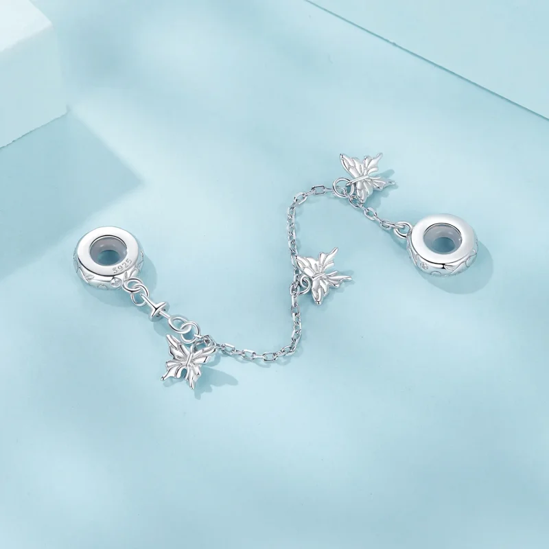 (kép) PANDORA Style Butterfly biztonsági lánc - SCC2829 - Megtekintés 2