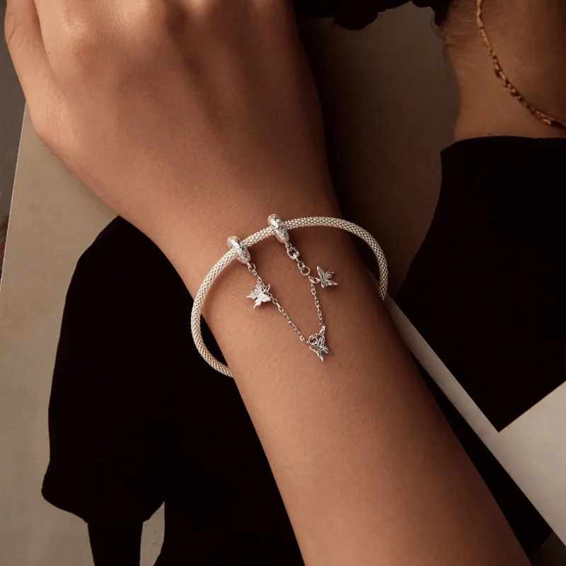 (kép) PANDORA Style Butterfly biztonsági lánc - SCC2829 - Megtekintés 5