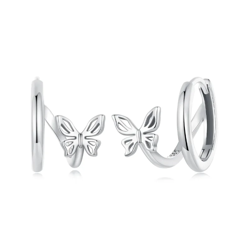 (kép) PANDORA Style Butterfly fülbevaló - SCE1766