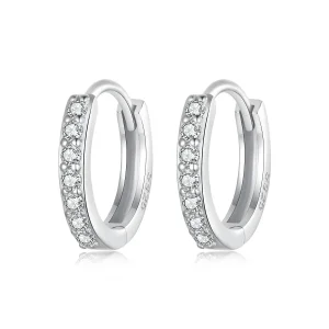 PANDORA Style Egyszerű sterling ezüst fülbevaló - BSE1060-AS (kép) PANDORA Style Egyszerű sterling ezüst fülbevaló - BSE1060-AS