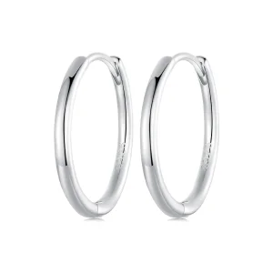 PANDORA Style Egyszerű sterling ezüst fülbevaló - SCE1772-L (kép) PANDORA Style Egyszerű sterling ezüst fülbevaló - SCE1772-L