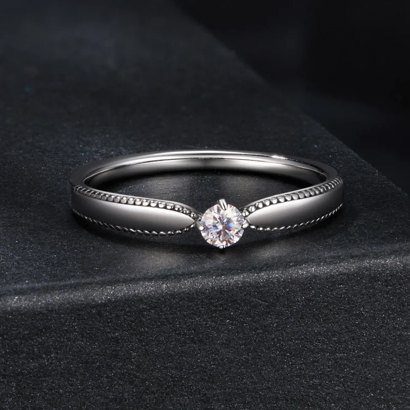 (kép) PANDORA Style Exquisite csillogó gyűrű (egy tanúsítvány) - MSR062 - Megtekintés 3