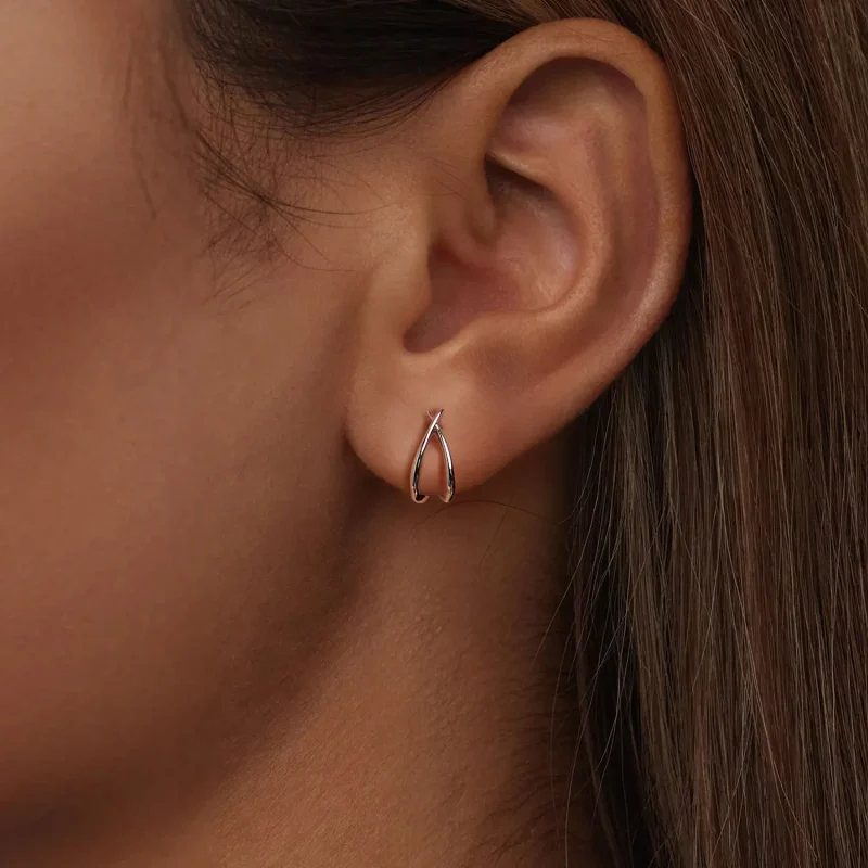 (kép) PANDORA Style Exquisite ezüst fülcsat - BSE1053 - Megtekintés 6