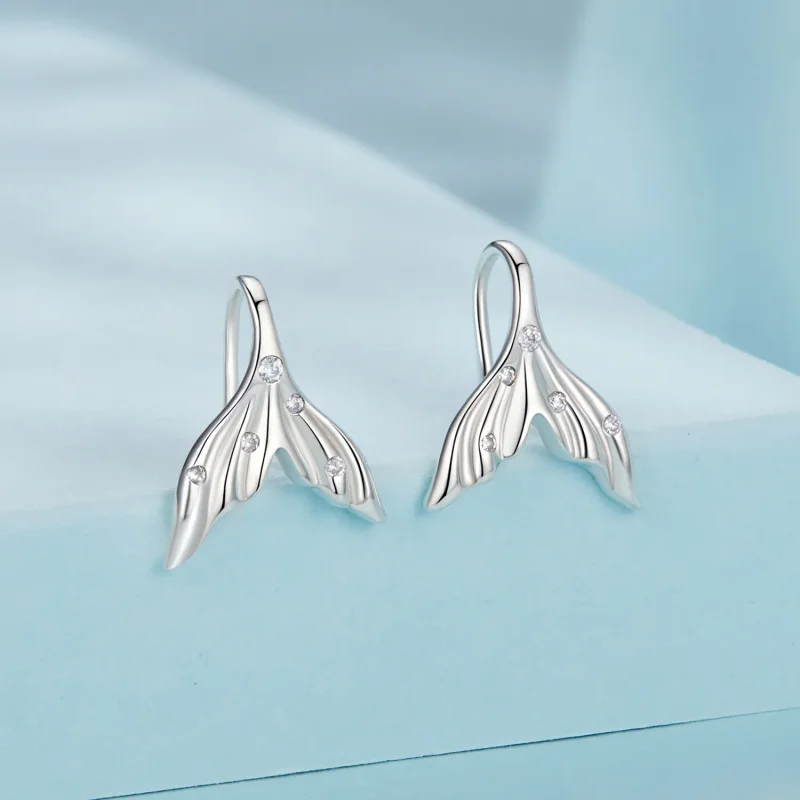 (kép) PANDORA Style Fishtail fülbevaló - SCE1807 - Megtekintés 2