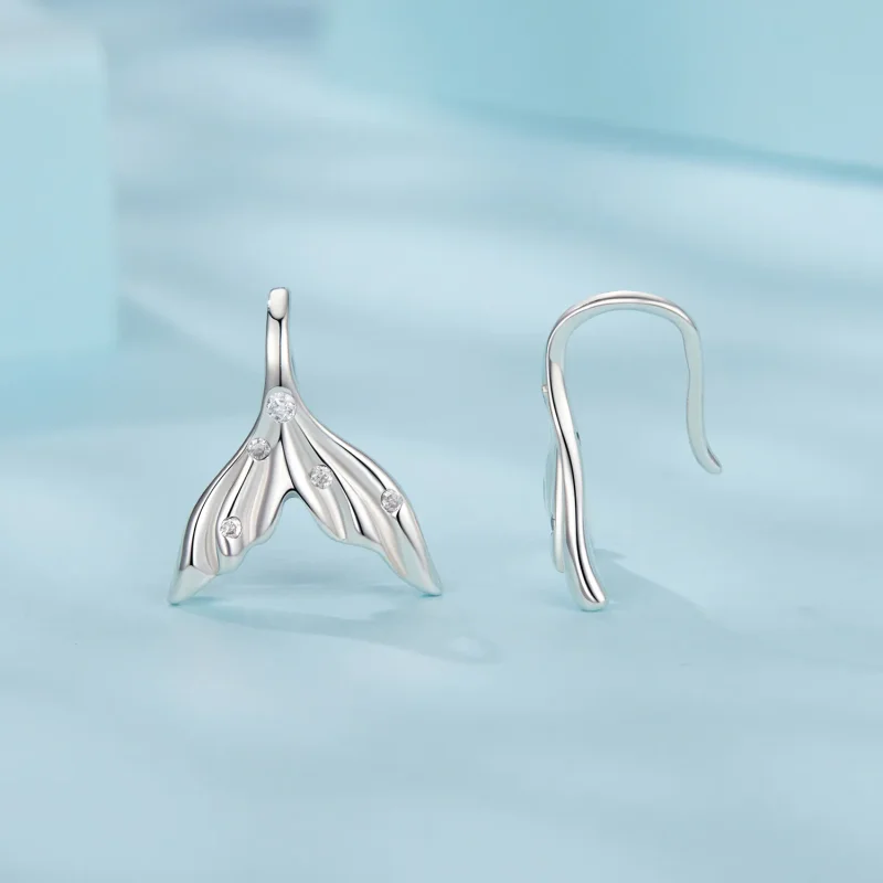 (kép) PANDORA Style Fishtail fülbevaló - SCE1807 - Megtekintés 4