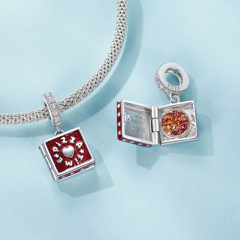 (kép) PANDORA Style Fun Pizza Medál - SCC2841 - Megtekintés 5