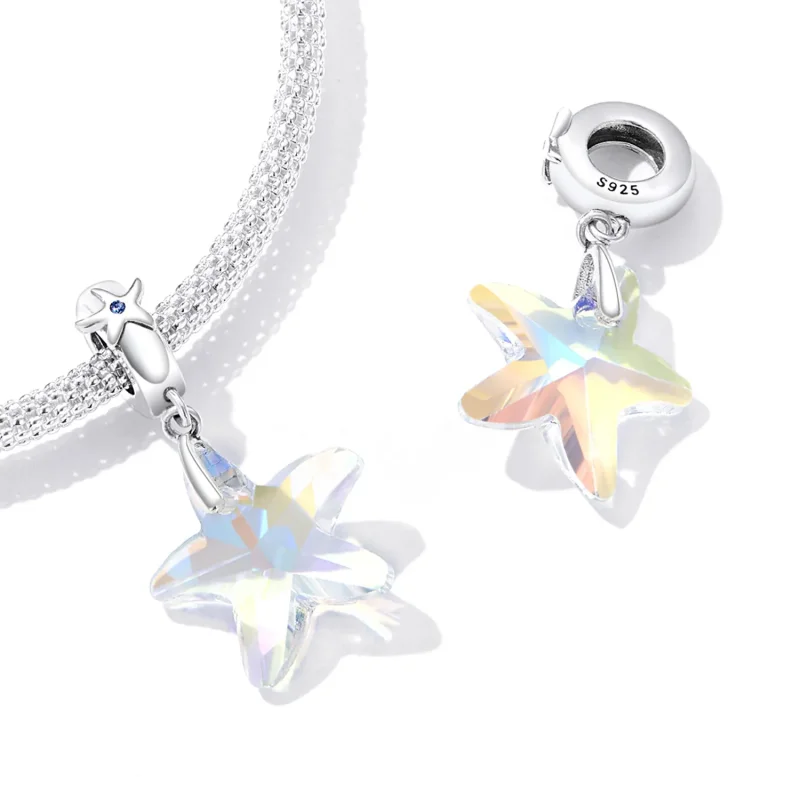 (kép) PANDORA Style Glass tengeri csillaggyöngyök - BSC599 - Megtekintés 4