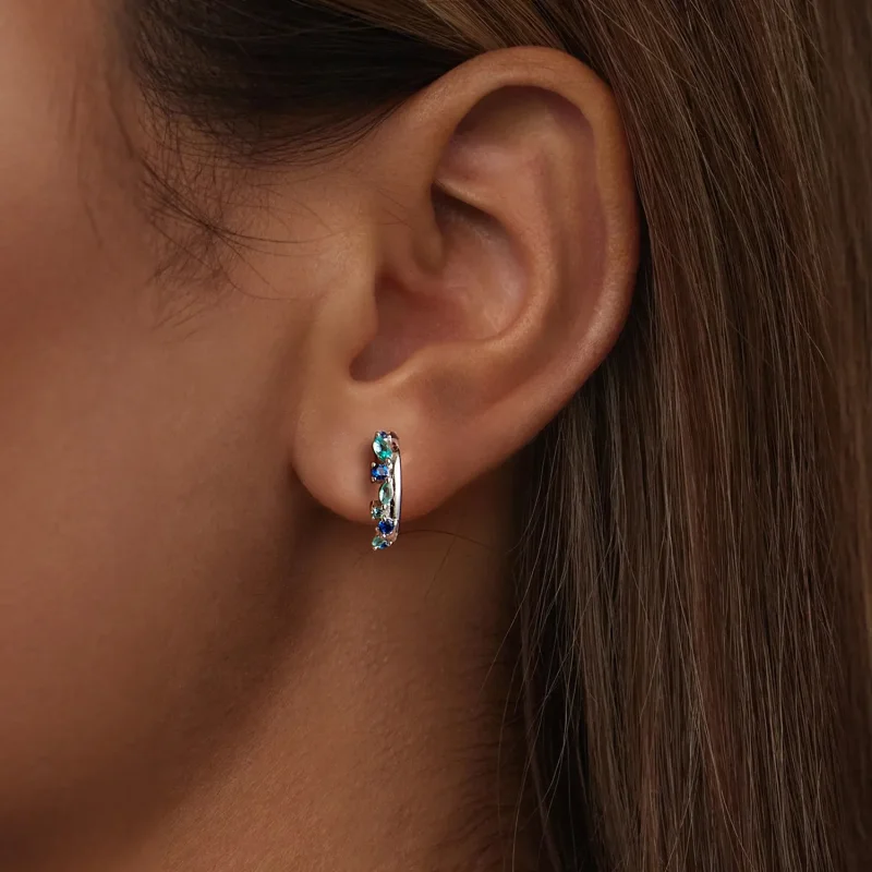 (kép) PANDORA Style Gravel fülbevaló - BSE1059 - Megtekintés 6