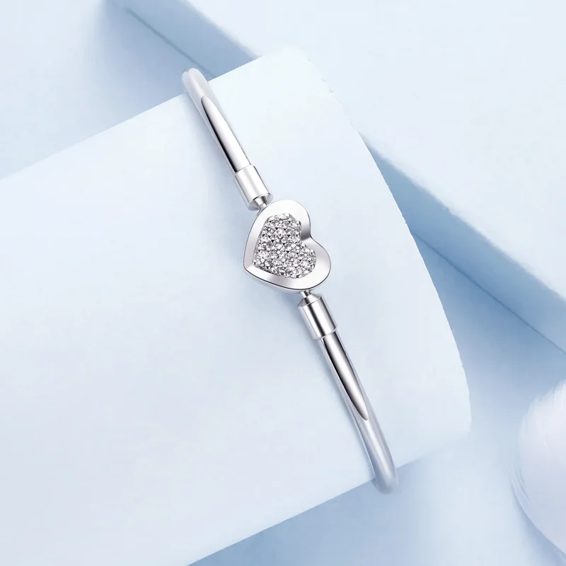 (kép) PANDORA Style Heart Basic karkötő - BSB192 - Megtekintés 2