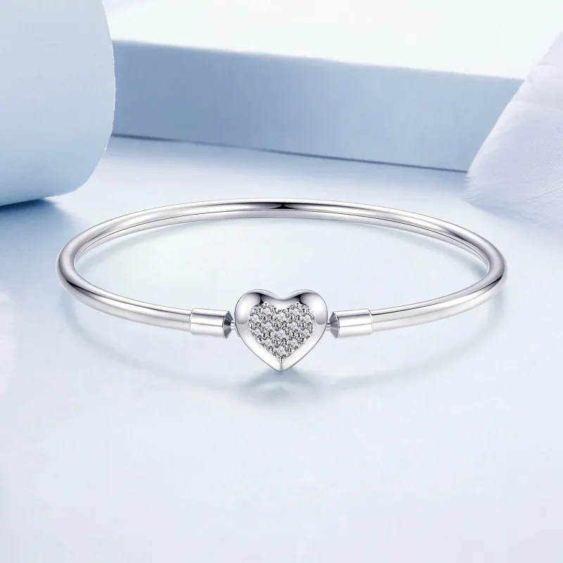 (kép) PANDORA Style Heart Basic karkötő - BSB192 - Megtekintés 4