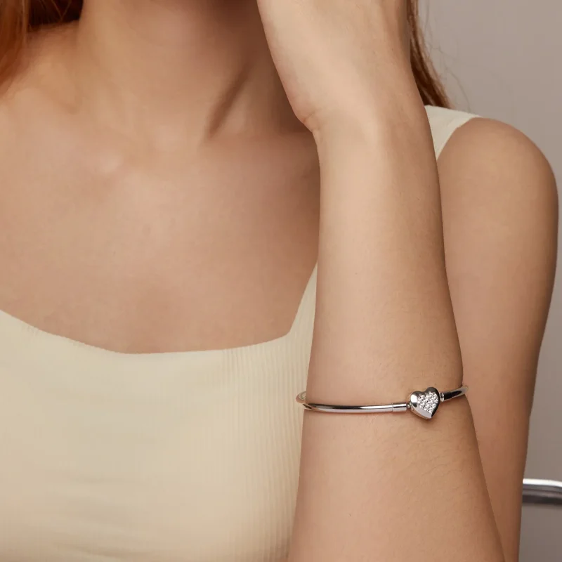 (kép) PANDORA Style Heart Basic karkötő - BSB192 - Megtekintés 9