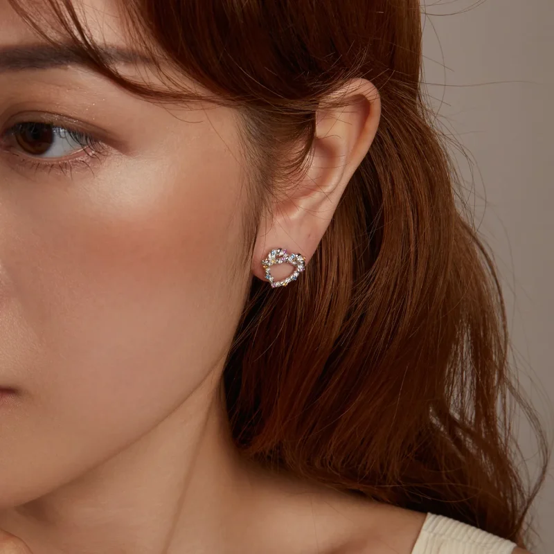 (kép) PANDORA Style Heart csavaros fülbevaló - SCE1776 - Megtekintés 10