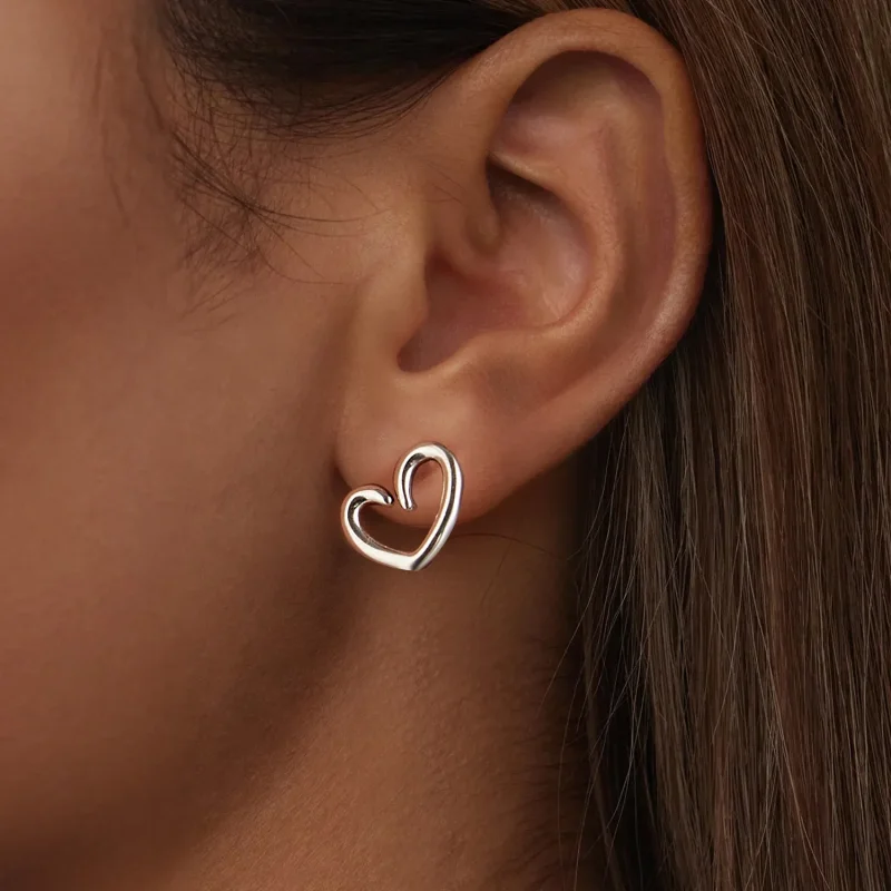(kép) PANDORA Style Heart fülbevaló - SCE1769 - Megtekintés 6
