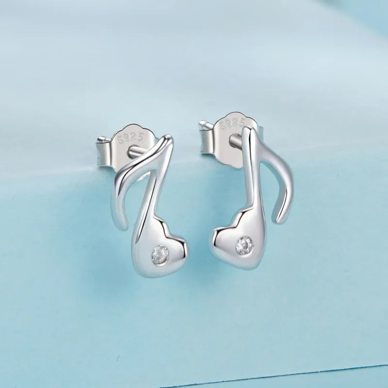 (kép) PANDORA Style Heart kottafülbevaló - SCE1805 - Megtekintés 2
