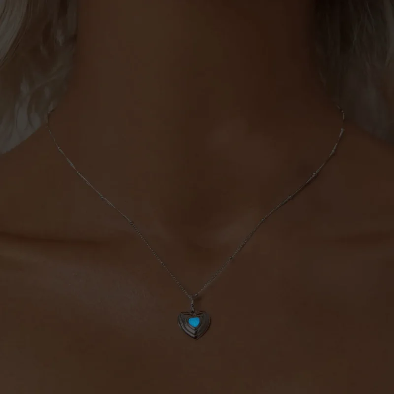 (kép) PANDORA Style Heart nyaklánc - BSN375 - Megtekintés 6