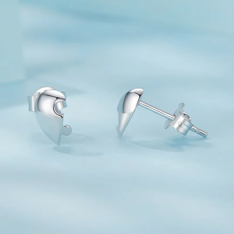 (kép) PANDORA Style Heart puzzle fülbevaló - SCE1770 - Megtekintés 4