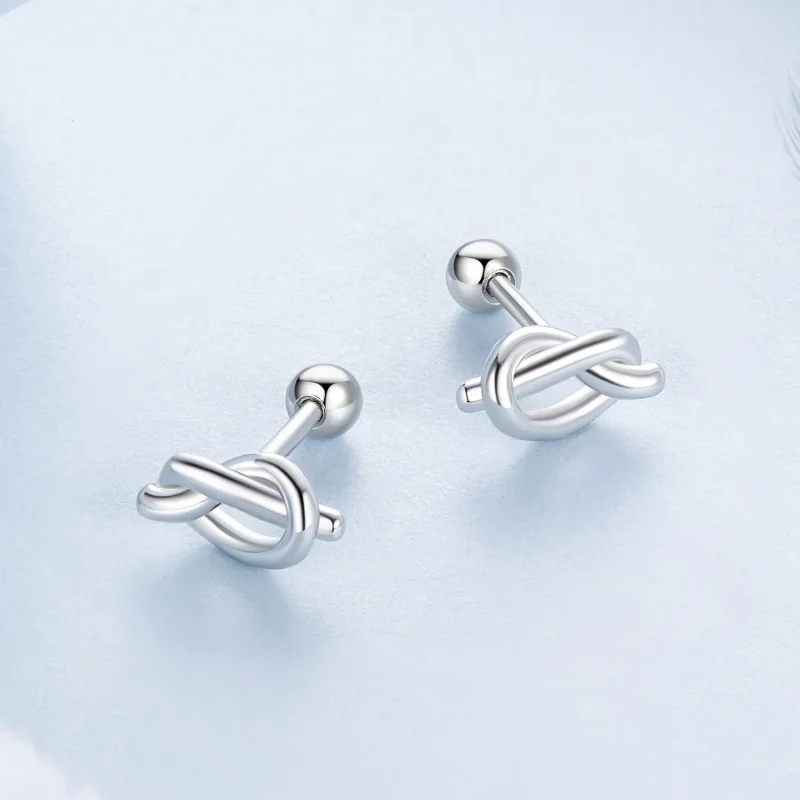 (kép) PANDORA Style Knot fülbevaló - BSE1051 - Megtekintés 3
