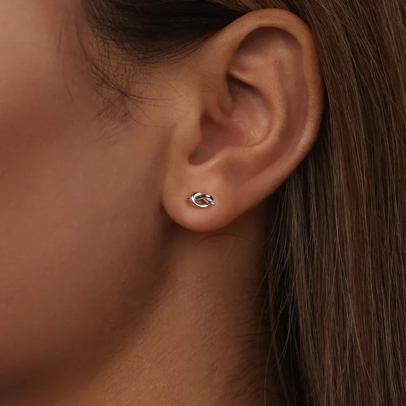 (kép) PANDORA Style Knot fülbevaló - BSE1051 - Megtekintés 6