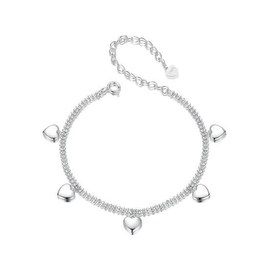 (kép) PANDORA Style Love kétrétegű gyöngyös karkötő - BSB190