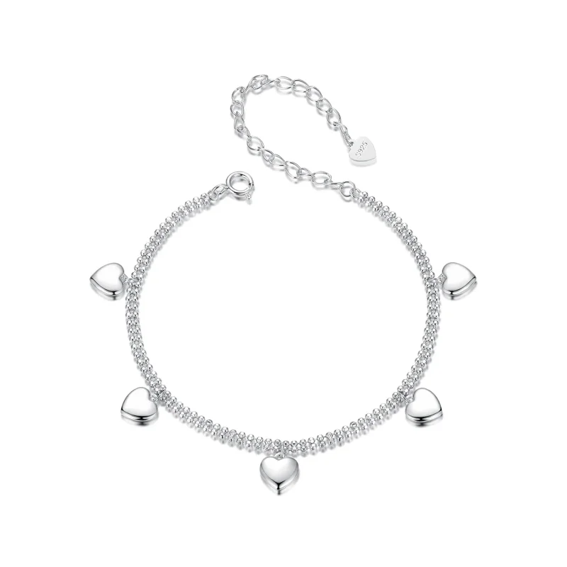 (kép) PANDORA Style Love kétrétegű gyöngyös karkötő - BSB190
