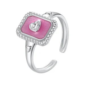 (kép) PANDORA Style Love Vintage gyűrű - SCR1067-E