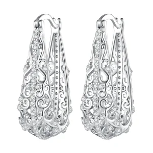 PANDORA Style Mintás fülbevaló - BSE753 (kép) PANDORA Style Mintás fülbevaló - BSE753