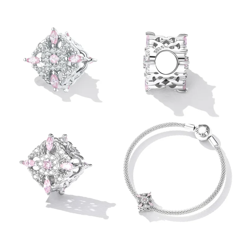 (kép) PANDORA Style Retro mintás gyöngyök - BSC617 - Megtekintés 2
