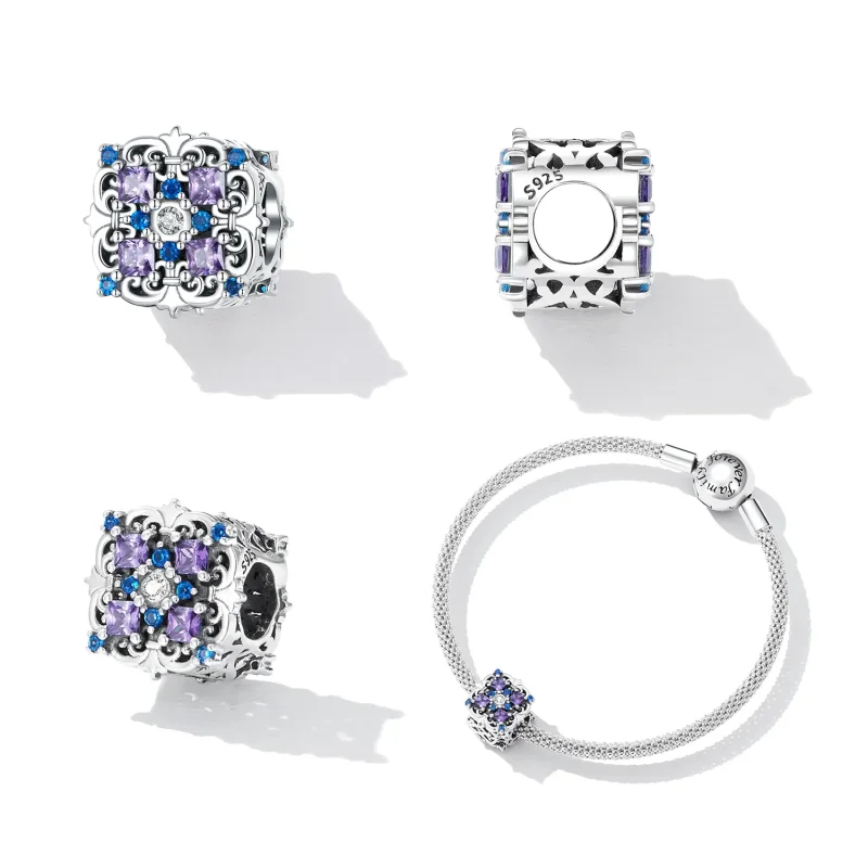 (kép) PANDORA Style Retro mintás gyöngyök - BSC618 - Megtekintés 2