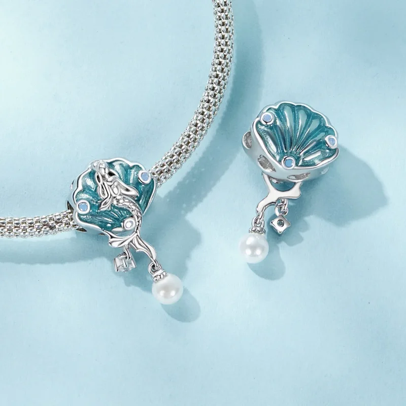 (kép) PANDORA Style Shell Sellő gyöngyök - SCC2845 - Megtekintés 5
