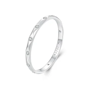 PANDORA Style Shining gyémánt kis szimpla gyűrű - BSR578 (kép) PANDORA Style Shining gyémánt kis szimpla gyűrű - BSR578