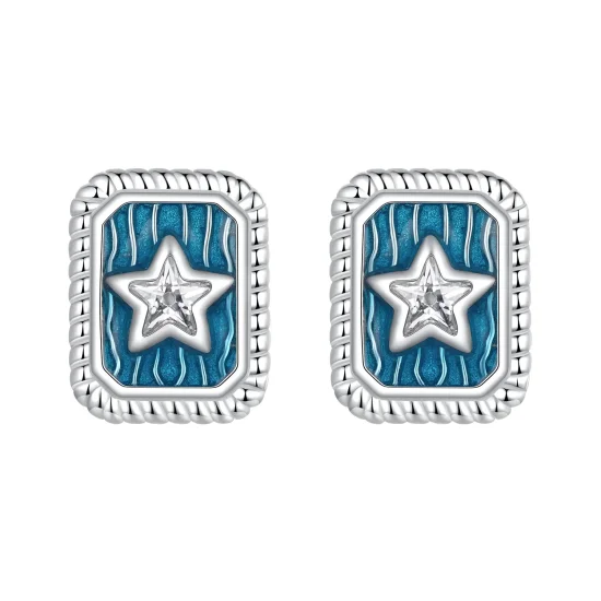 (kép) PANDORA Style Star Retro fülbevaló - SCE1796