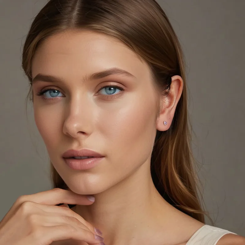 (kép) PANDORA Style Színes szív fülbevaló - BSE1044 - Megtekintés 7