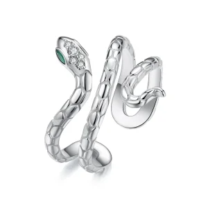 PANDORA Style Többhurkos kígyógyűrű - YIR245-E (kép) PANDORA Style Többhurkos kígyógyűrű - YIR245-E