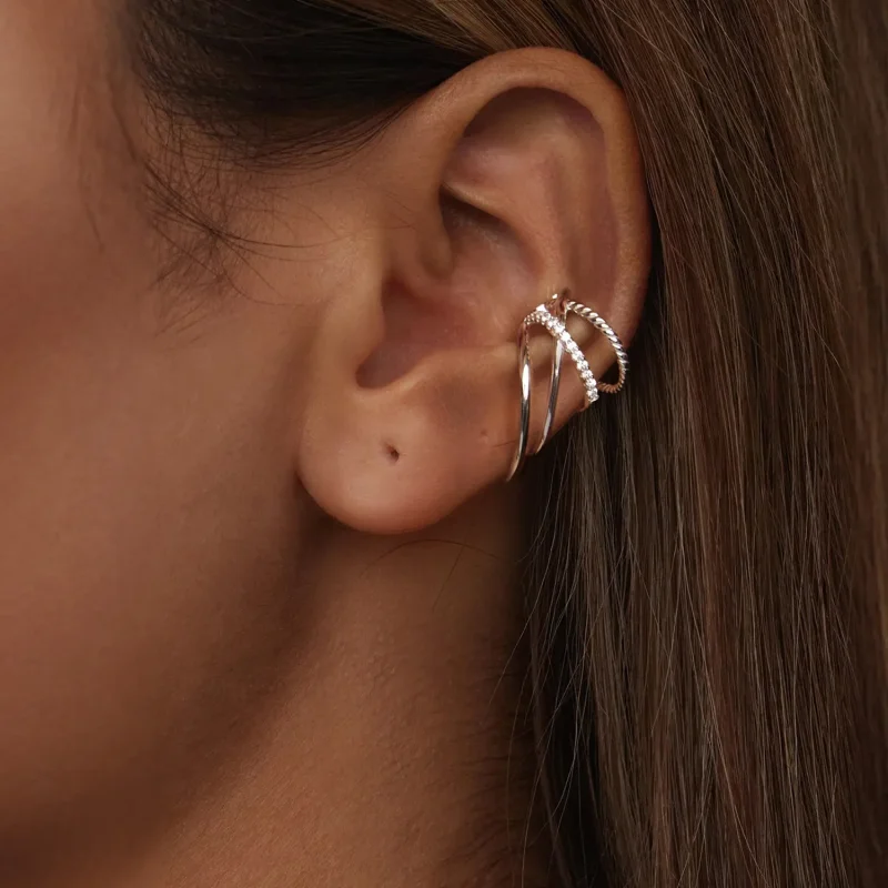 (kép) PANDORA Style Többrétegű fülmandzsetta - BSE1063 - Megtekintés 6