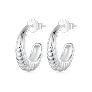 PANDORA Style Temperament textúra fülbevaló - BSE1058 (kép) PANDORA Style Temperament textúra fülbevaló - BSE1058